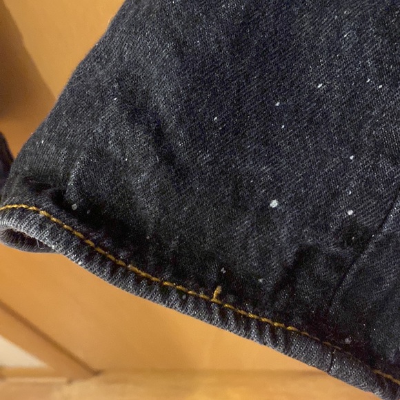 Levi’s Men’s Original 501 Shrink to Fit Distressed Bleached Button Fly Jean W40 - Picture 5 of 14